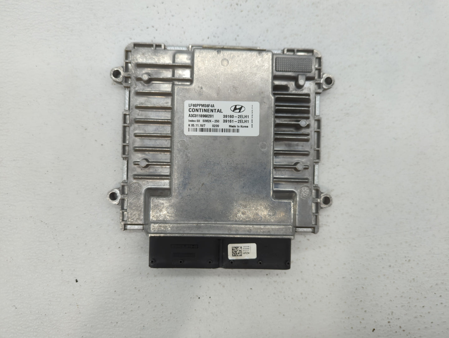 2018-2019 Hyundai Sonata PCM Engine Control Computer ECU ECM PCU OEM P/N:39161-2ELH1 39160-2ELH1 Fits Fits 2018 2019 OEM Use