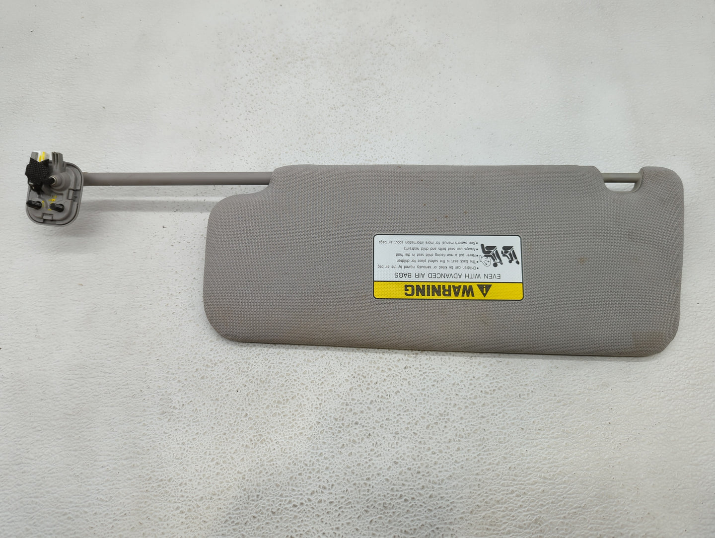 2015-2019 Hyundai Sonata Sun Visor Shade Replacement Passenger Right Mirror Fits Fits 2015 2016 2017 2018 2019 OEM Used Auto