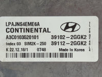 2018-2019 Hyundai Sonata PCM Engine Control Computer ECU ECM PCU OEM P/N:39112-2GGK2 39102-2GGK2, 39112-2GGJ0 Fits Fits 2018