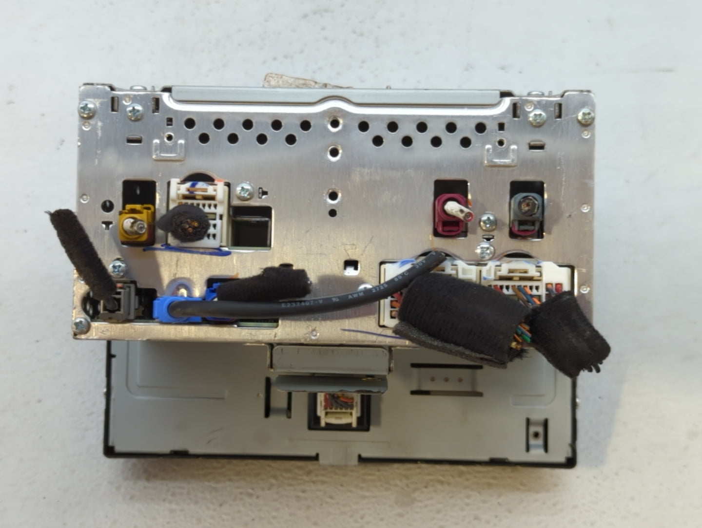 2018-2019 Hyundai Sonata Radio AM FM Cd Player Receiver Replacement P/N:96560-C2UX04X Fits Fits 2018 2019 OEM Used Auto Part