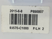 2015-2019 Hyundai Sonata Master Power Window Switch Replacement Driver Side Left P/N:P886807 93570-C1000 Fits OEM Used Auto 