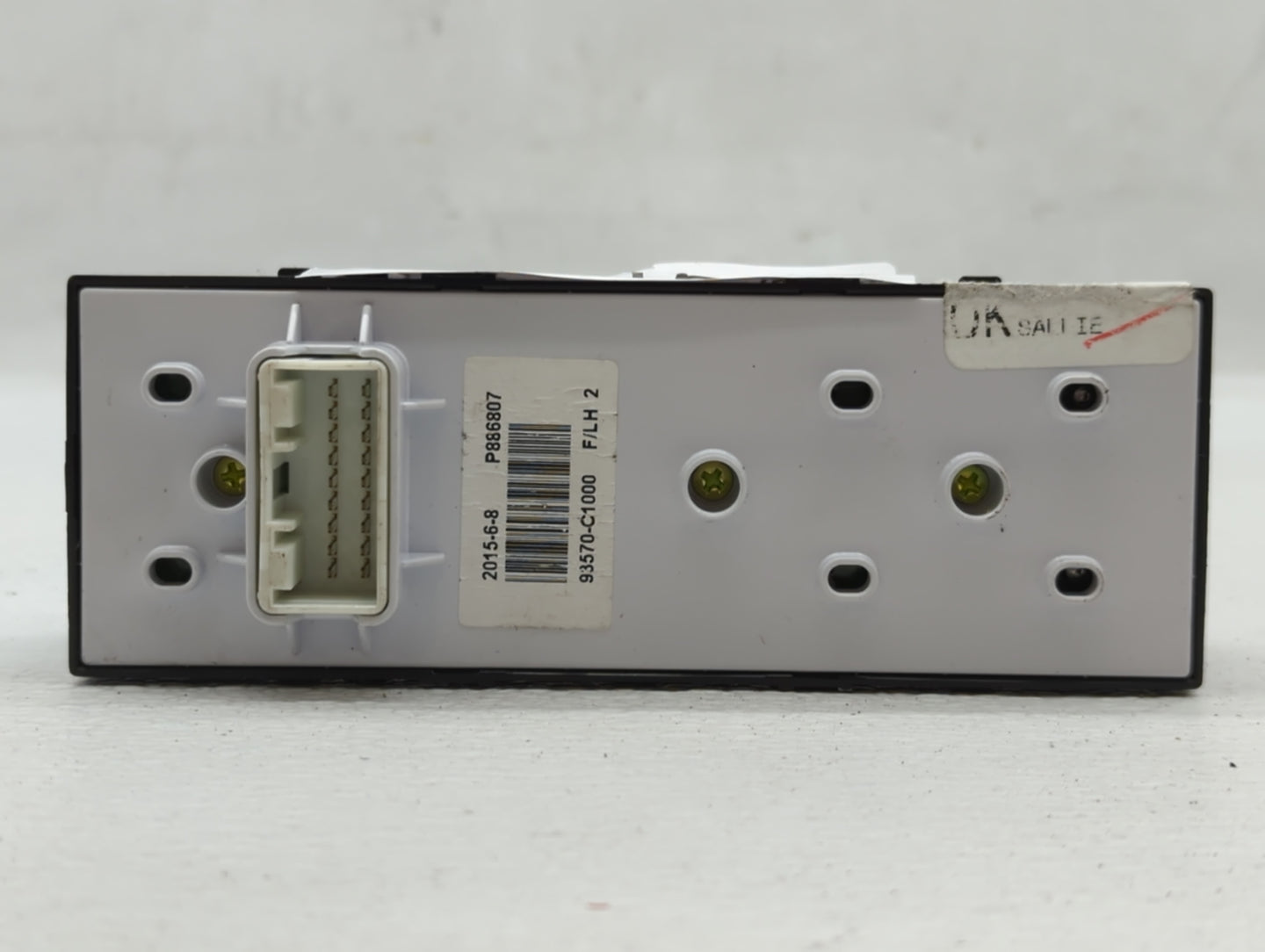 2015-2019 Hyundai Sonata Master Power Window Switch Replacement Driver Side Left P/N:P886807 93570-C1000 Fits OEM Used Auto 
