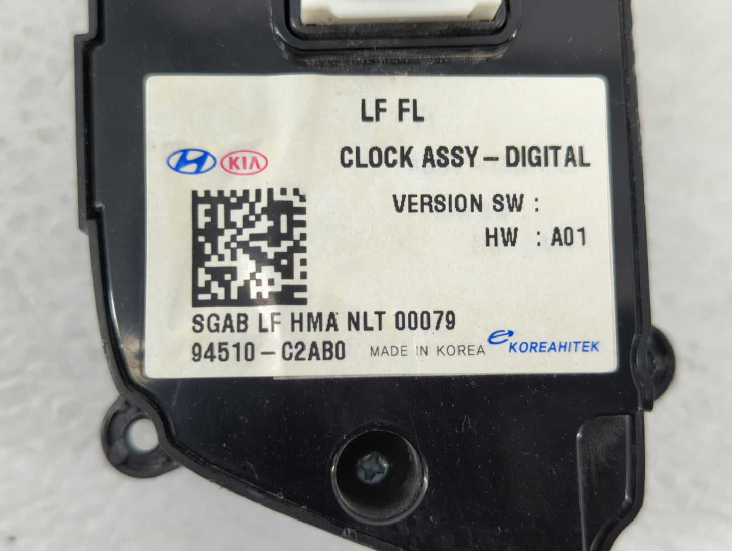 2018-2019 Hyundai Sonata Climate Control Module Temperature AC/Heater Replacement P/N:94510-C2AB0 Fits Fits 2018 2019 OEM Us