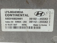 2018-2019 Hyundai Sonata PCM Engine Control Computer ECU ECM PCU OEM P/N:39102-2GGK2 Fits Fits 2018 2019 OEM Used Auto Parts