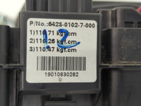 2018-2019 Hyundai Sonata Fusebox Fuse Box Panel Relay Module P/N:6423-0102-7-000 Fits Fits 2018 2019 OEM Used Auto Parts - O