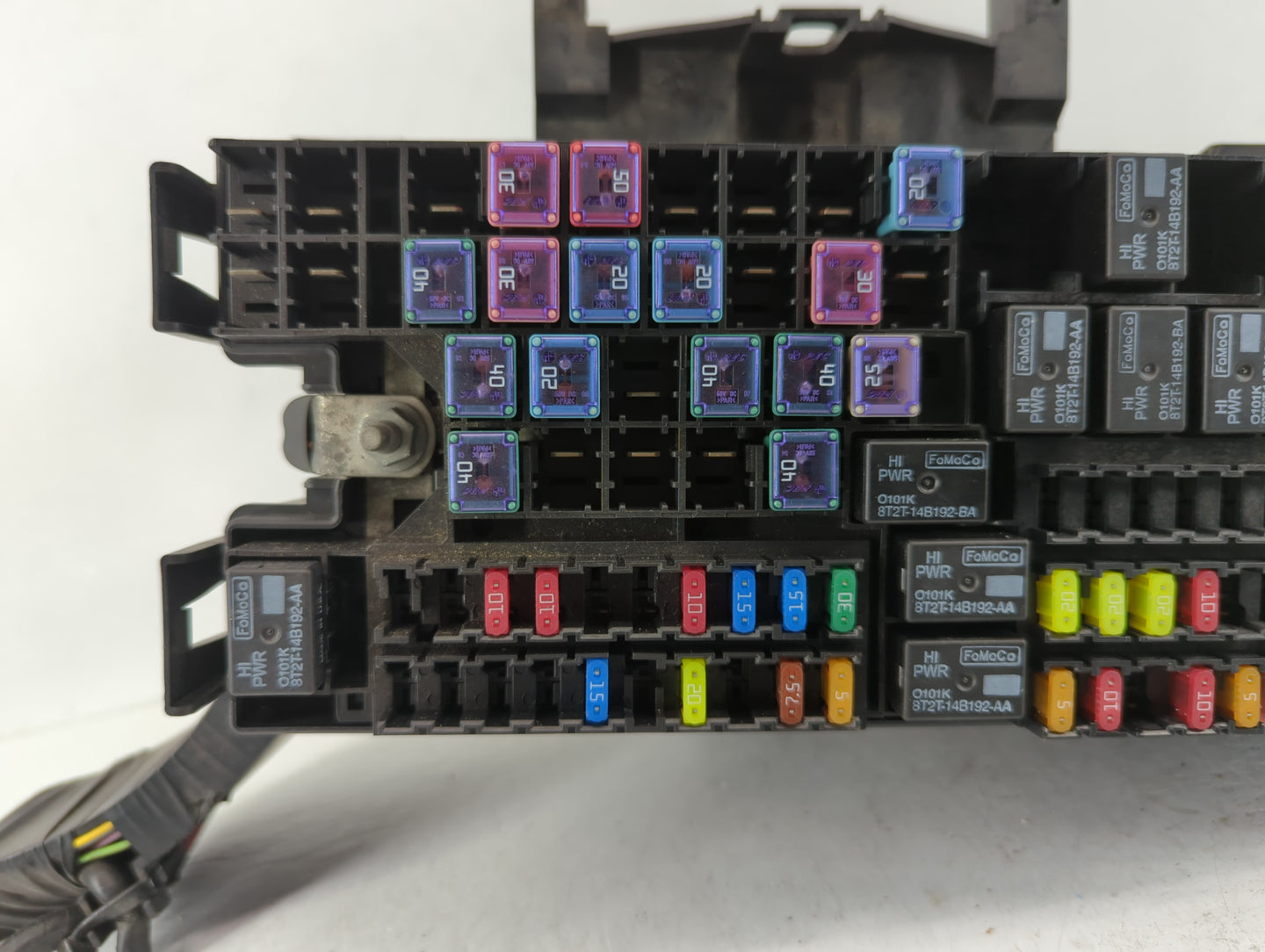 2018-2019 Hyundai Sonata Fusebox Fuse Box Panel Relay Module P/N:3B0AB0100 BT4T-14A003-AA Fits Fits 2018 2019 OEM Used Auto 