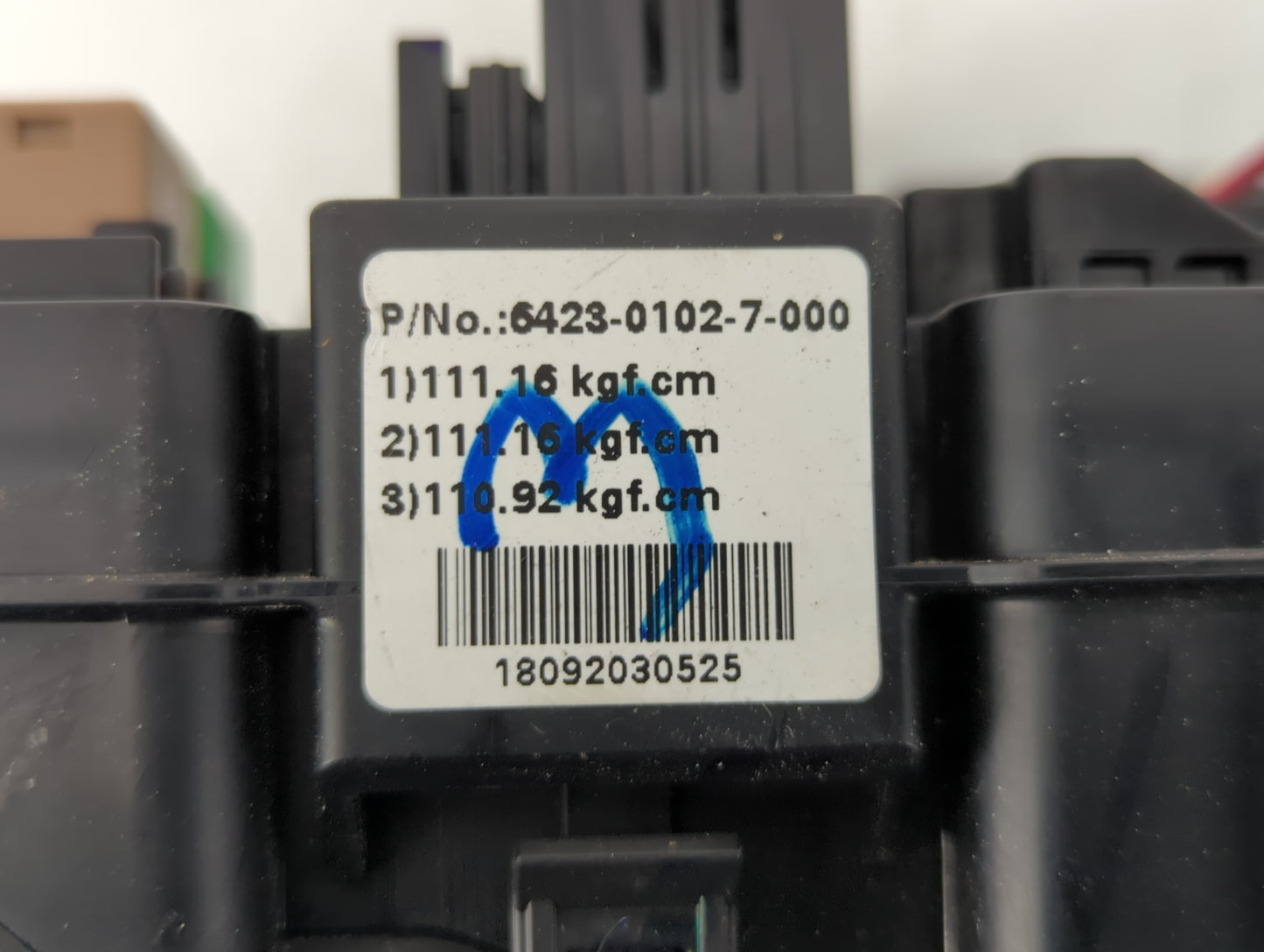 2018-2019 Hyundai Sonata Fusebox Fuse Box Panel Relay Module P/N:6423-0102-7-000 Fits Fits 2018 2019 OEM Used Auto Parts - O