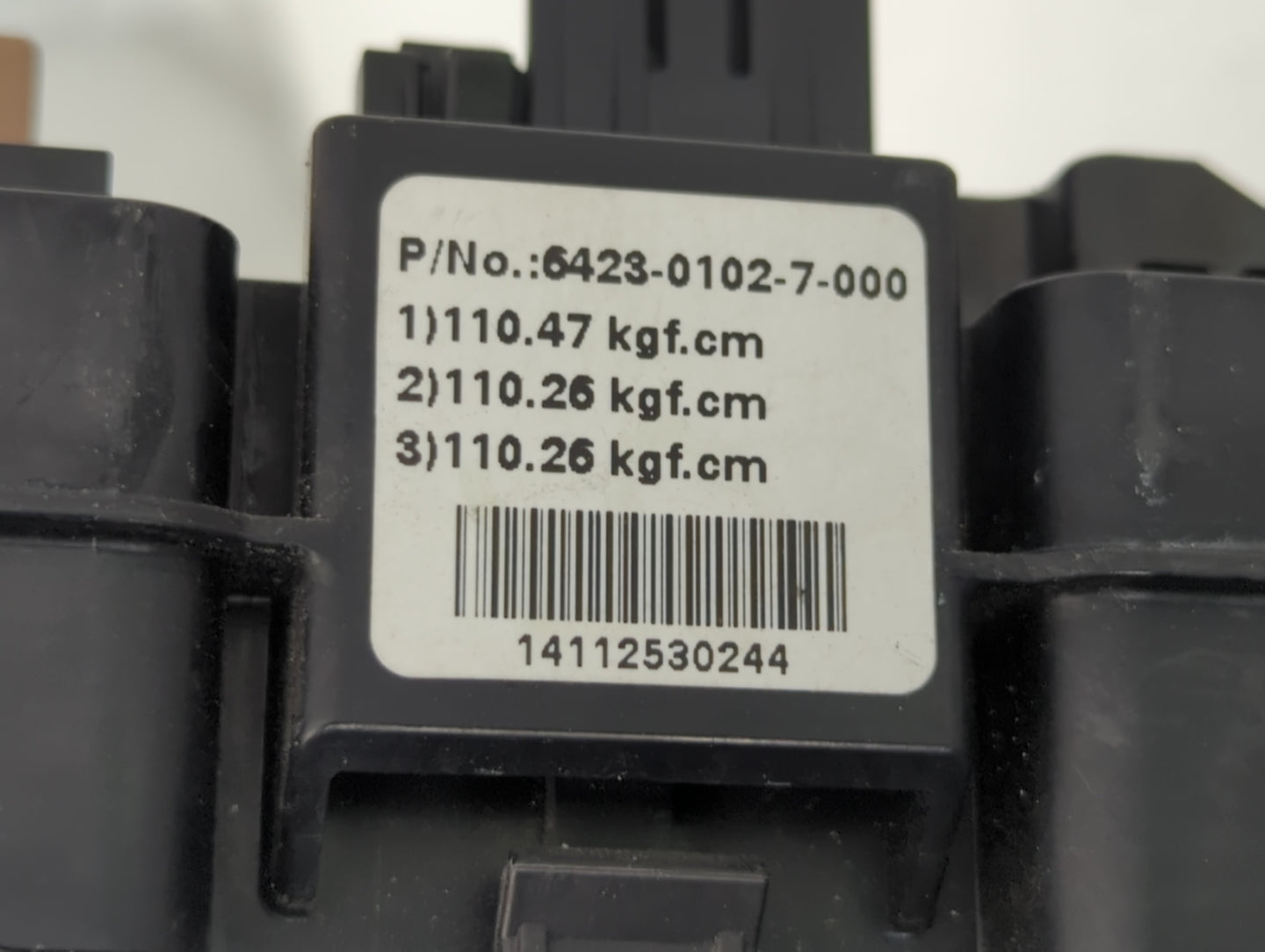 2018-2019 Hyundai Sonata Fusebox Fuse Box Panel Relay Module P/N:6423-0102-7-000 Fits Fits 2018 2019 OEM Used Auto Parts - O
