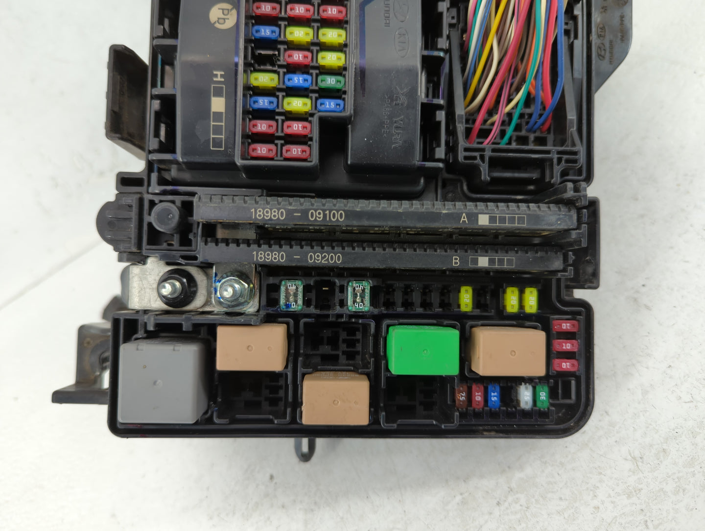 2018-2019 Hyundai Sonata Fusebox Fuse Box Panel Relay Module P/N:91951-C2850 Fits Fits 2018 2019 OEM Used Auto Parts - Oemus