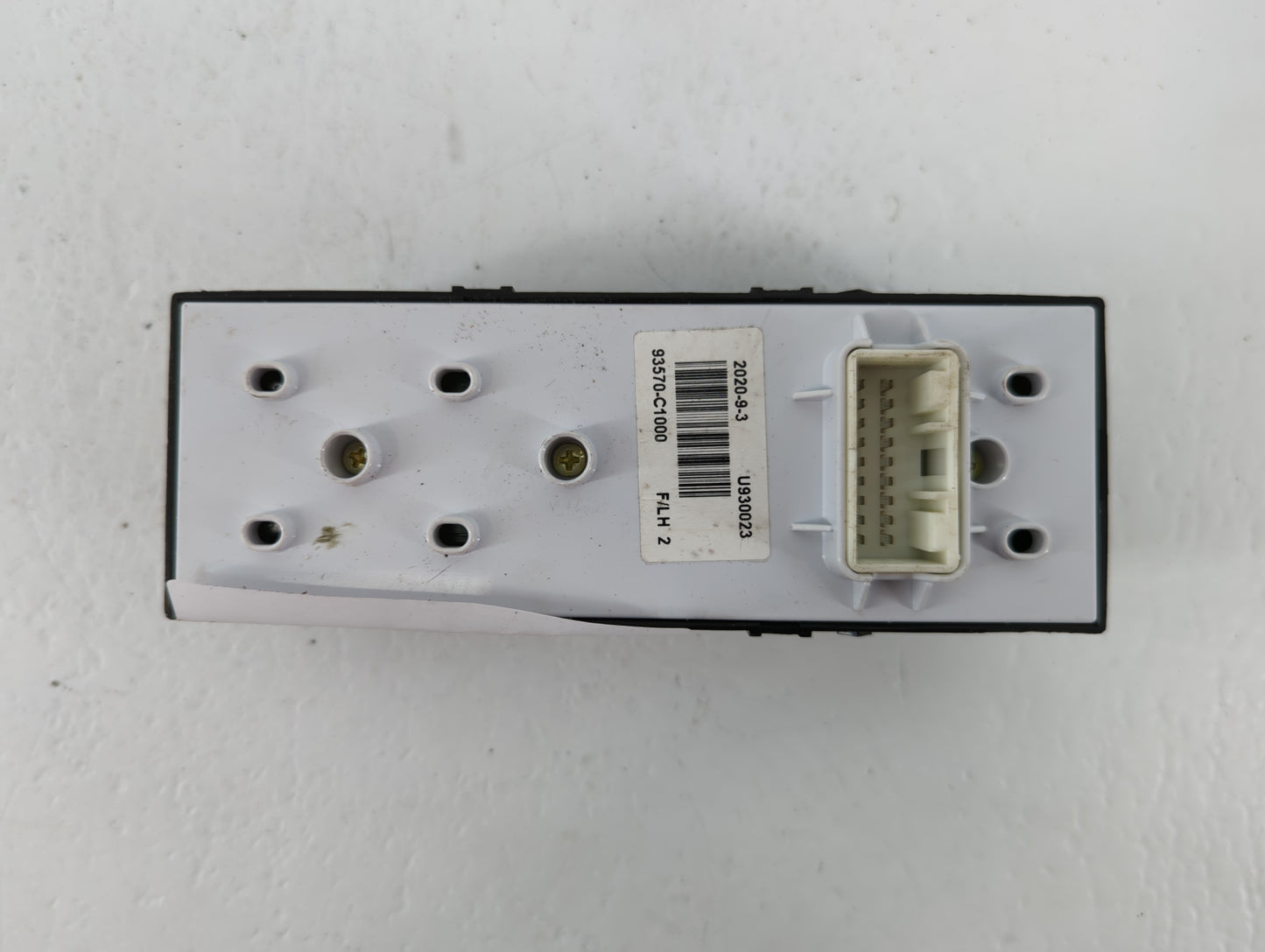 2015-2019 Hyundai Sonata Master Power Window Switch Replacement Driver Side Left P/N:93570-C1000 Fits OEM Used Auto Parts - 