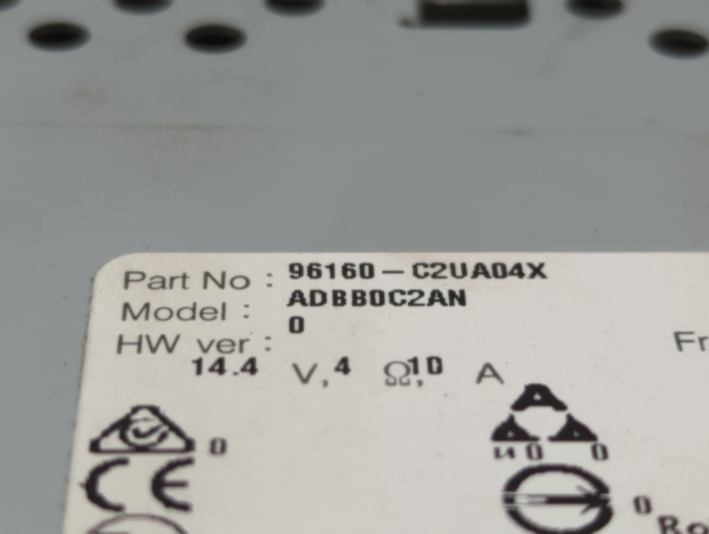 2018-2019 Hyundai Sonata Am Fm Cd Player Radio Receiver - Oemusedautoparts1.com