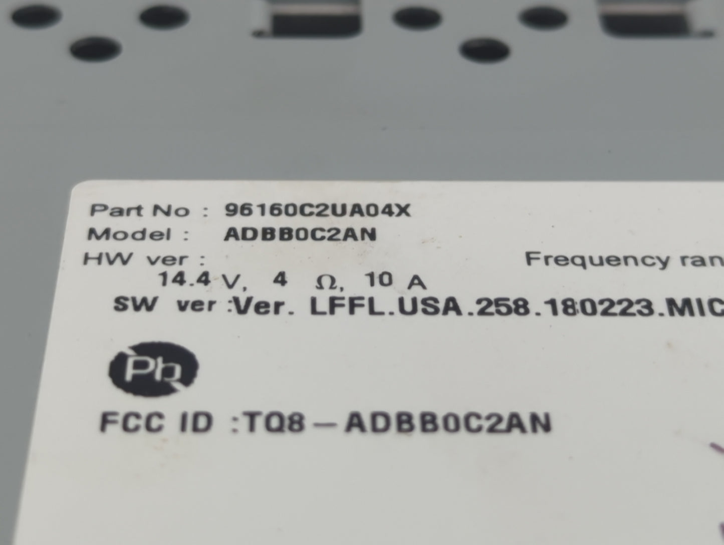 2018-2019 Hyundai Sonata Information Display Screen - Oemusedautoparts1.com