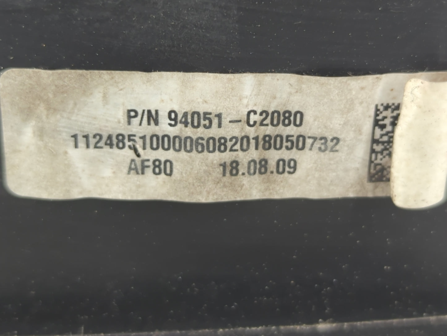 2019 Hyundai Sonata Instrument Cluster Speedometer Gauges P/N:94051-C2080 Fits OEM Used Auto Parts - Oemusedautoparts1.com