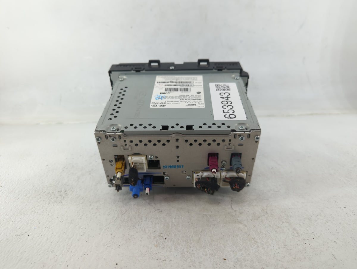 2018-2019 Hyundai Sonata Am Fm Cd Player Radio Receiver 653943 - Oemusedautoparts1.com