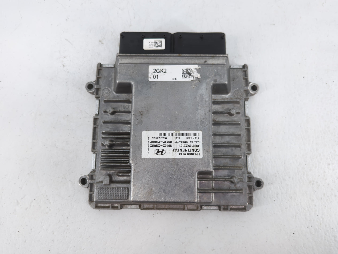 2018-2019 Hyundai Sonata PCM Engine Control Computer ECU ECM PCU OEM P/N:39112-2GGK2 39102-2GGK2 Fits Fits 2018 2019 OEM Use