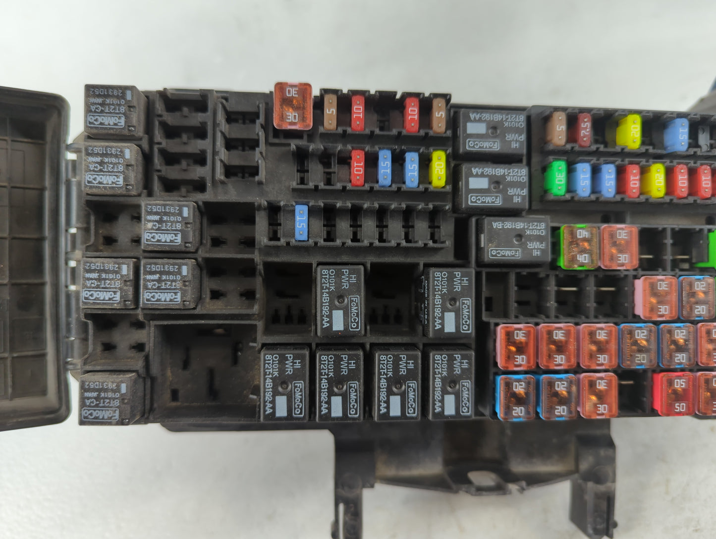 2018-2019 Hyundai Sonata Fusebox Fuse Box Panel Relay Module P/N:3T4T-14A003-AA 3B0AB0100 Fits Fits 2018 2019 OEM Used Auto 