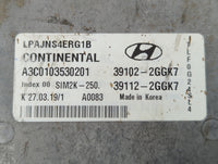 2018-2019 Hyundai Sonata PCM Engine Control Computer ECU ECM PCU OEM P/N:39102-2GGK7 Fits Fits 2018 2019 OEM Used Auto Parts