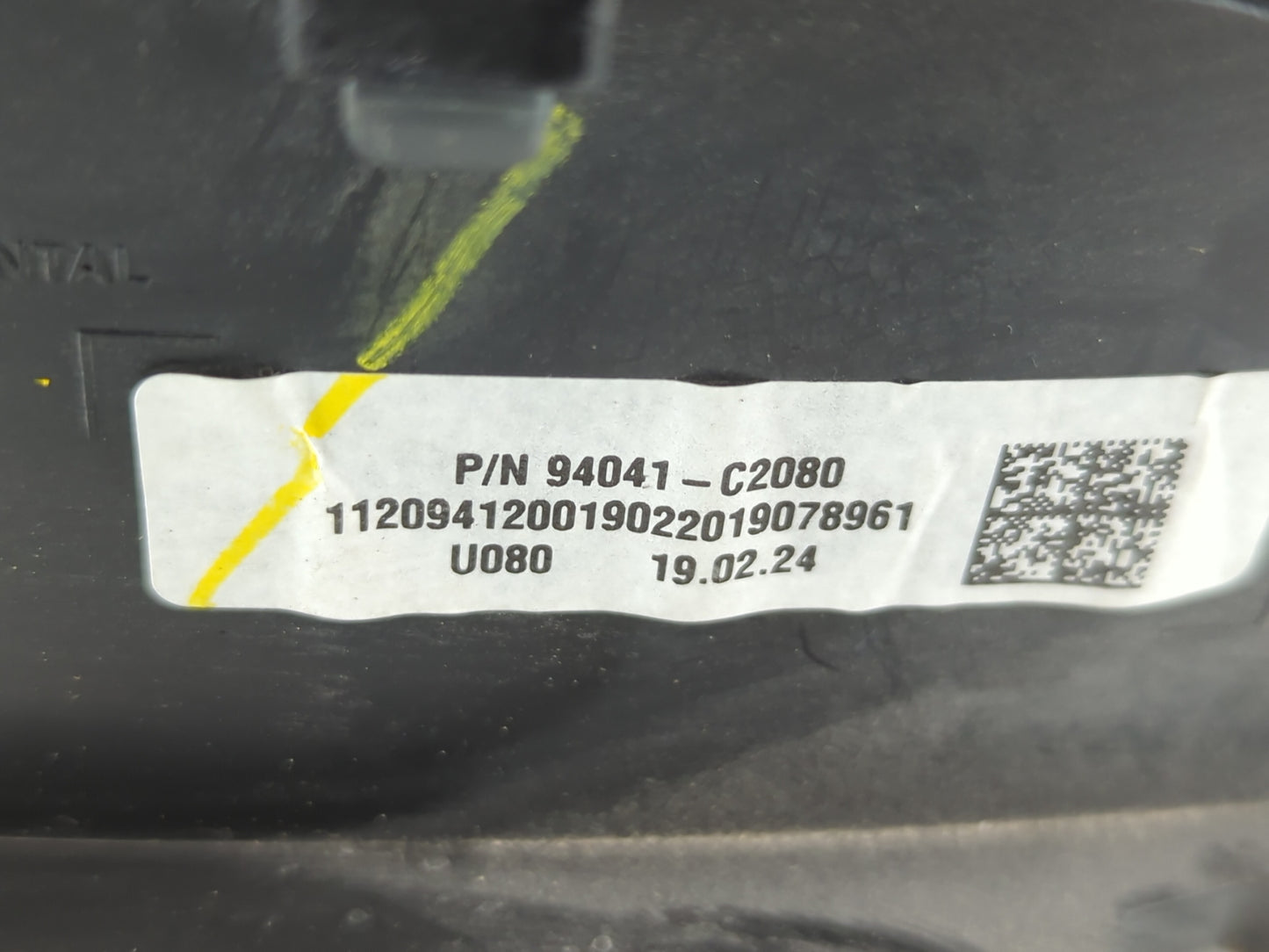 2019 Hyundai Sonata Instrument Cluster Speedometer Gauges P/N:94041-C2080 Fits OEM Used Auto Parts - Oemusedautoparts1.com