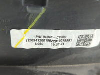 2019 Hyundai Sonata Instrument Cluster Speedometer Gauges P/N:94041-C2080 Fits OEM Used Auto Parts - Oemusedautoparts1.com