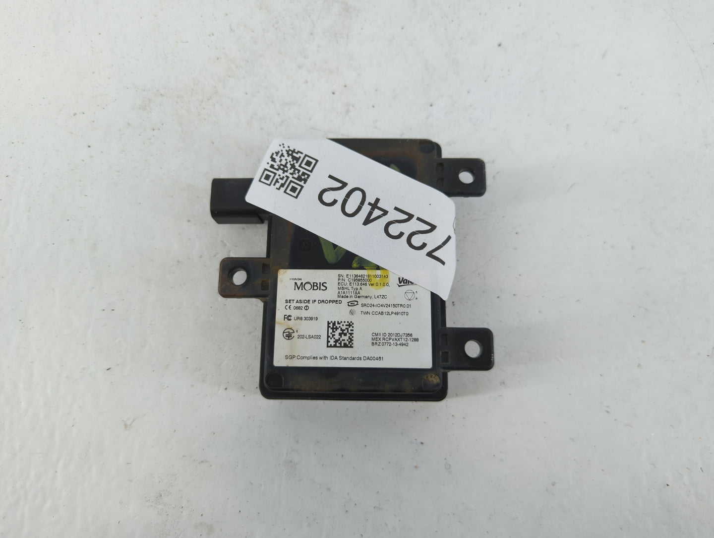 2018-2019 Hyundai Sonata Back Up Sensor Backup Camera - Oemusedautoparts1.com