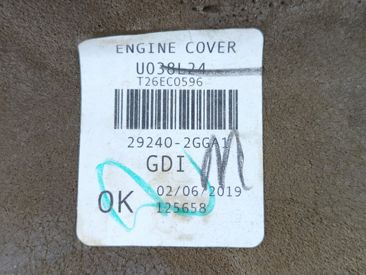 2019 Hyundai Sonata Engine Cover 735610 - Oemusedautoparts1.com