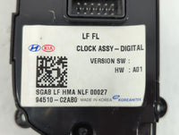 2018-2019 Hyundai Sonata Radio AM FM Cd Player Receiver Replacement P/N:94510-C2AB0 Fits Fits 2018 2019 OEM Used Auto Parts 