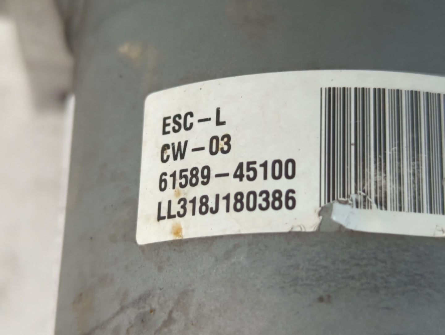 2018-2019 Hyundai Sonata ABS Pump Control Module Replacement P/N:61589-45100 Fits Fits 2018 2019 OEM Used Auto Parts - Oemus