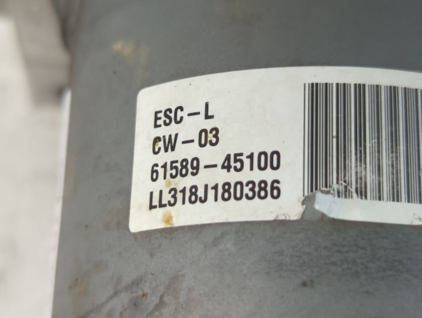 2018-2019 Hyundai Sonata ABS Pump Control Module Replacement P/N:61589-45100 Fits Fits 2018 2019 OEM Used Auto Parts - Oemus