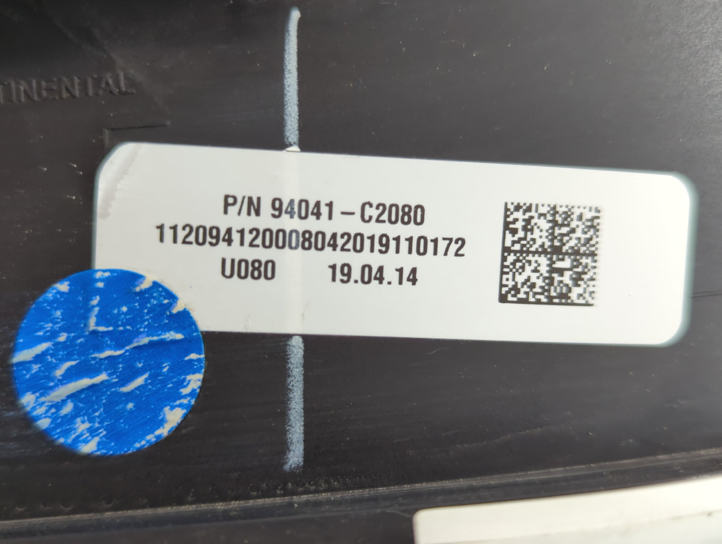 2019 Hyundai Sonata Instrument Cluster Speedometer Gauges P/N:94041-C2080 Fits OEM Used Auto Parts - Oemusedautoparts1.com