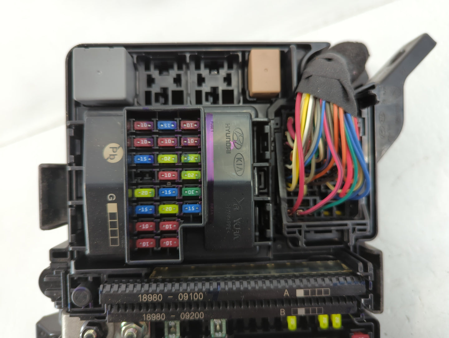2018-2019 Hyundai Sonata Fusebox Fuse Box Panel Relay Module P/N:91951-C2850 Fits Fits 2018 2019 OEM Used Auto Parts - Oemus