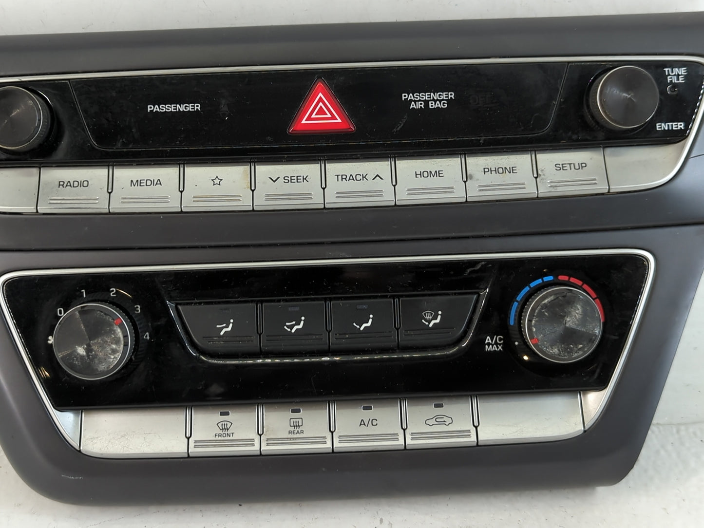 2018-2019 Hyundai Sonata Climate Control Module Temperature AC/Heater Replacement P/N:84510-C2AB0 Fits Fits 2018 2019 OEM Us