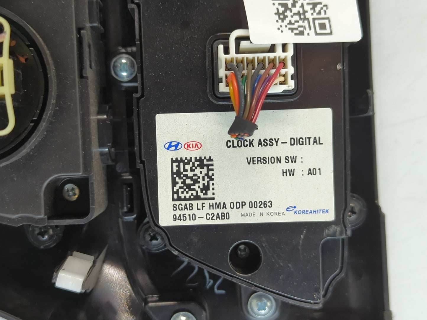 2018-2019 Hyundai Sonata Climate Control Module Temperature AC/Heater Replacement P/N:84510-C2AB0 Fits Fits 2018 2019 OEM Us