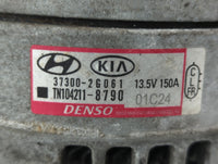 2015-2019 Hyundai Sonata Alternator Replacement Generator Charging Assembly Engine OEM P/N:37300-2G061 Fits OEM Used Auto Pa