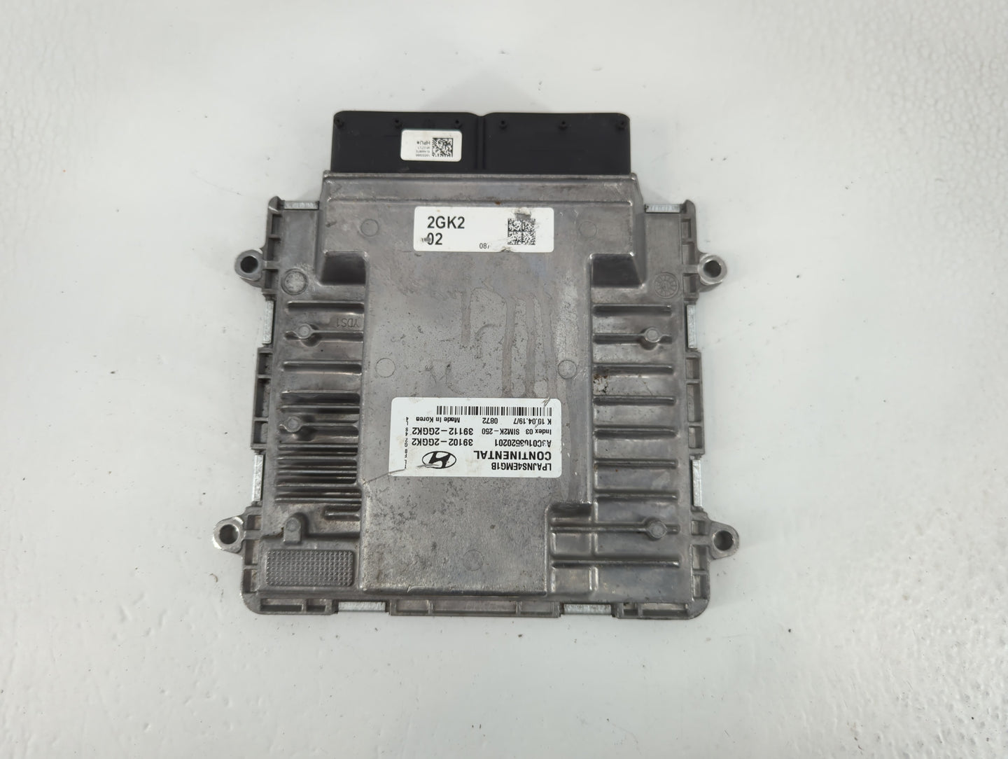 2018-2019 Hyundai Sonata PCM Engine Control Computer ECU ECM PCU OEM P/N:39102-2GGK2 Fits Fits 2018 2019 OEM Used Auto Parts