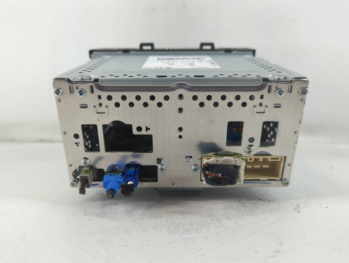 2018-2019 Hyundai Sonata Radio AM FM Cd Player Receiver Replacement P/N:96160-C2UA04X Fits Fits 2018 2019 OEM Used Auto Part