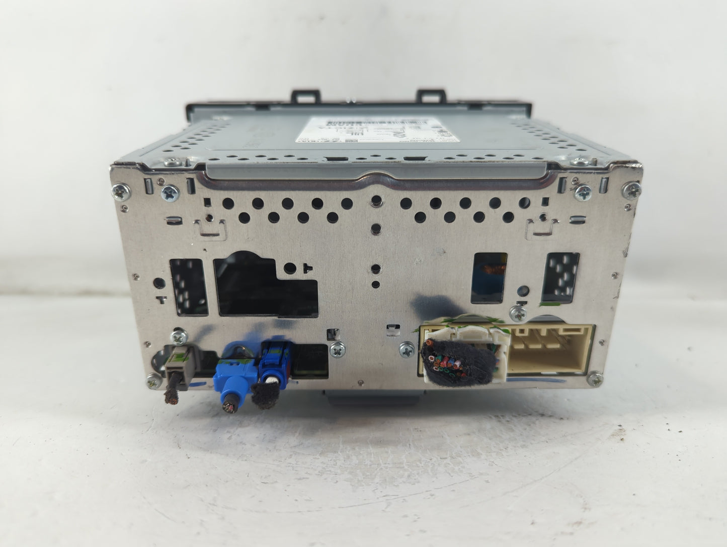 2018-2019 Hyundai Sonata Radio AM FM Cd Player Receiver Replacement P/N:96160-C2UA04X Fits Fits 2018 2019 OEM Used Auto Part