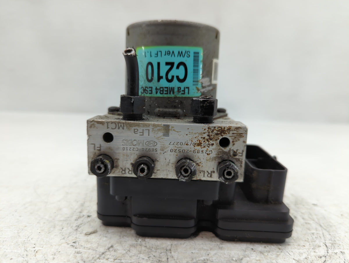 2018-2019 Hyundai Sonata Anti-Lock Brake ABS Pump Module Actuator OEM P/N:C2589-20520 Fits Fits 2018 2019 OEM Used Auto Part