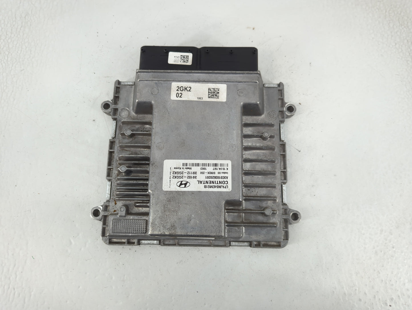2018-2019 Hyundai Sonata PCM Engine Control Computer ECU ECM PCU OEM P/N:39112-2GGK2 39102-2GGK2 Fits Fits 2018 2019 OEM Use