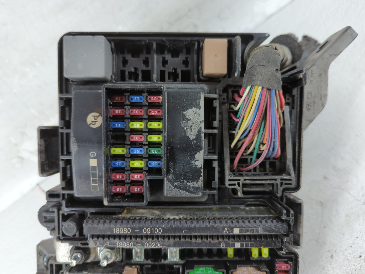 2018-2019 Hyundai Sonata Fusebox Fuse Box Panel Relay Module P/N:91951-C2850 Fits Fits 2018 2019 OEM Used Auto Parts - Oemus