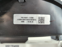 2019 Hyundai Sonata Instrument Cluster Speedometer Gauges P/N:94051-C2080 Fits OEM Used Auto Parts - Oemusedautoparts1.com