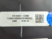 2019 Hyundai Sonata Instrument Cluster Speedometer Gauges P/N:94041-C2080 Fits OEM Used Auto Parts - Oemusedautoparts1.com