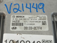 2019-2021 Hyundai Tucson PCM Engine Control Computer ECU ECM PCU OEM P/N:0 261 S20 926 39133-2ETF0 Fits Fits 2019 2020 2021 