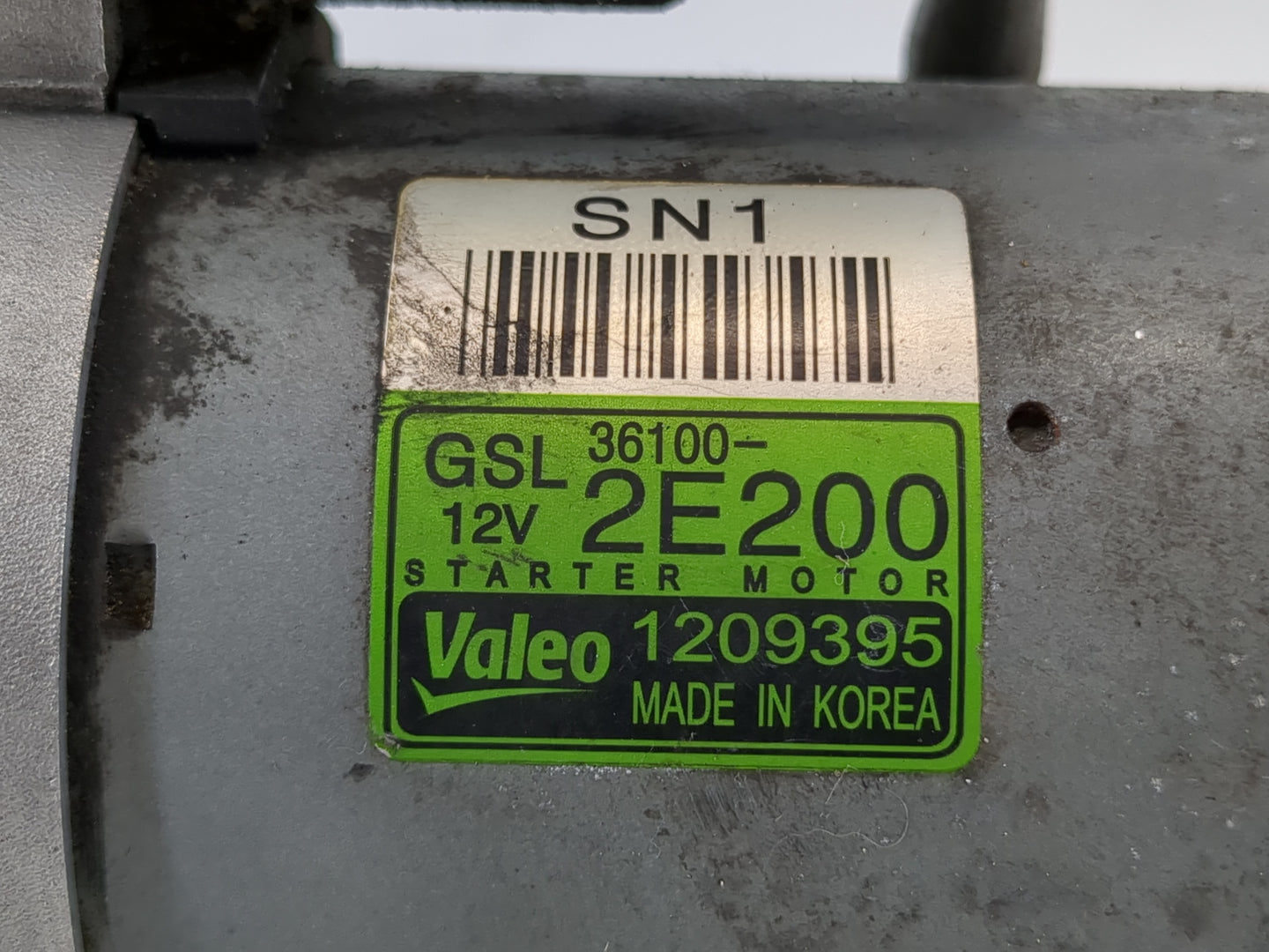 2016-2021 Hyundai Tucson Car Starter Motor Solenoid OEM P/N:36100-2E200 Fits Fits 2013 2014 2016 2017 2018 2019 2020 2021 20