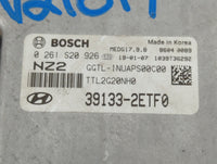 2019-2021 Hyundai Tucson PCM Engine Control Computer ECU ECM PCU OEM P/N:39133-2ETF0 Fits Fits 2019 2020 2021 OEM Used Auto 