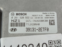 2019-2021 Hyundai Tucson PCM Engine Control Computer ECU ECM PCU OEM P/N:39131-2ETF0 Fits Fits 2019 2020 2021 OEM Used Auto 