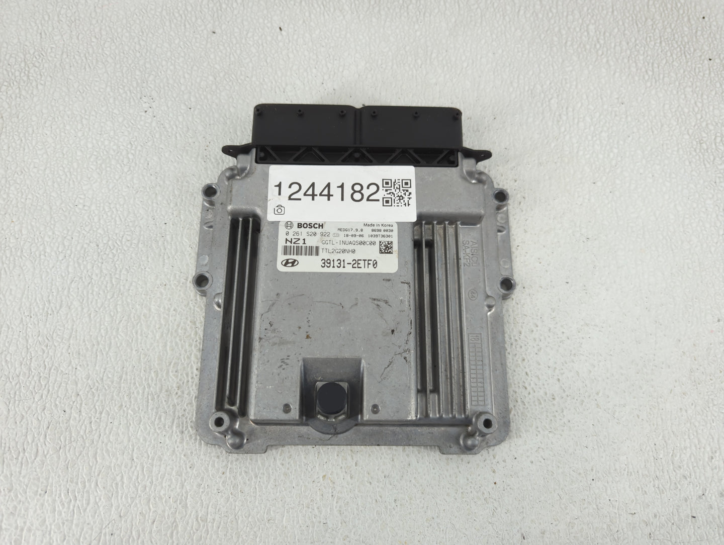 2019-2021 Hyundai Tucson PCM Engine Control Computer ECU ECM PCU OEM P/N:0 261 S20 922 Fits Fits 2019 2020 2021 OEM Used Aut