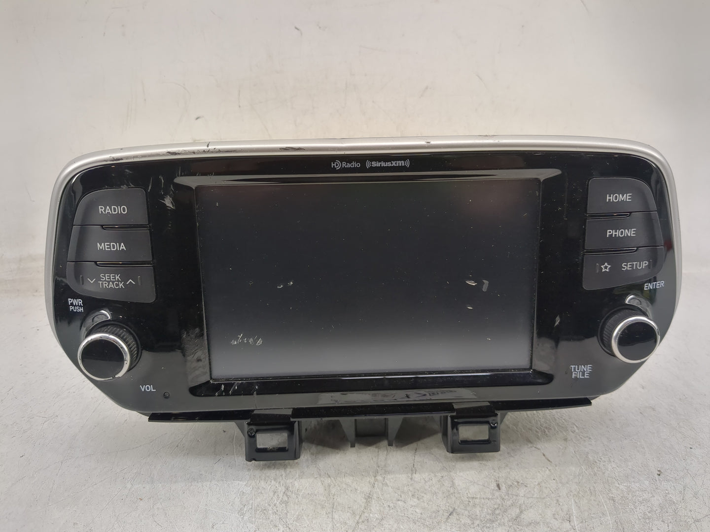 2019-2021 Hyundai Tucson Radio AM FM Cd Player Receiver Replacement P/N:96160D3920ZL5 Fits Fits 2019 2020 2021 OEM Used Auto