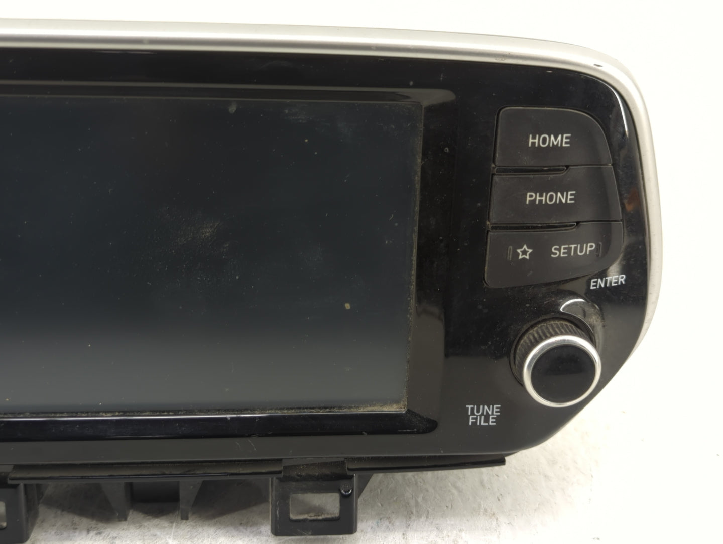 2019-2021 Hyundai Tucson Radio AM FM Cd Player Receiver Replacement P/N:96160D3800ZL5 Fits Fits 2019 2020 2021 OEM Used Auto