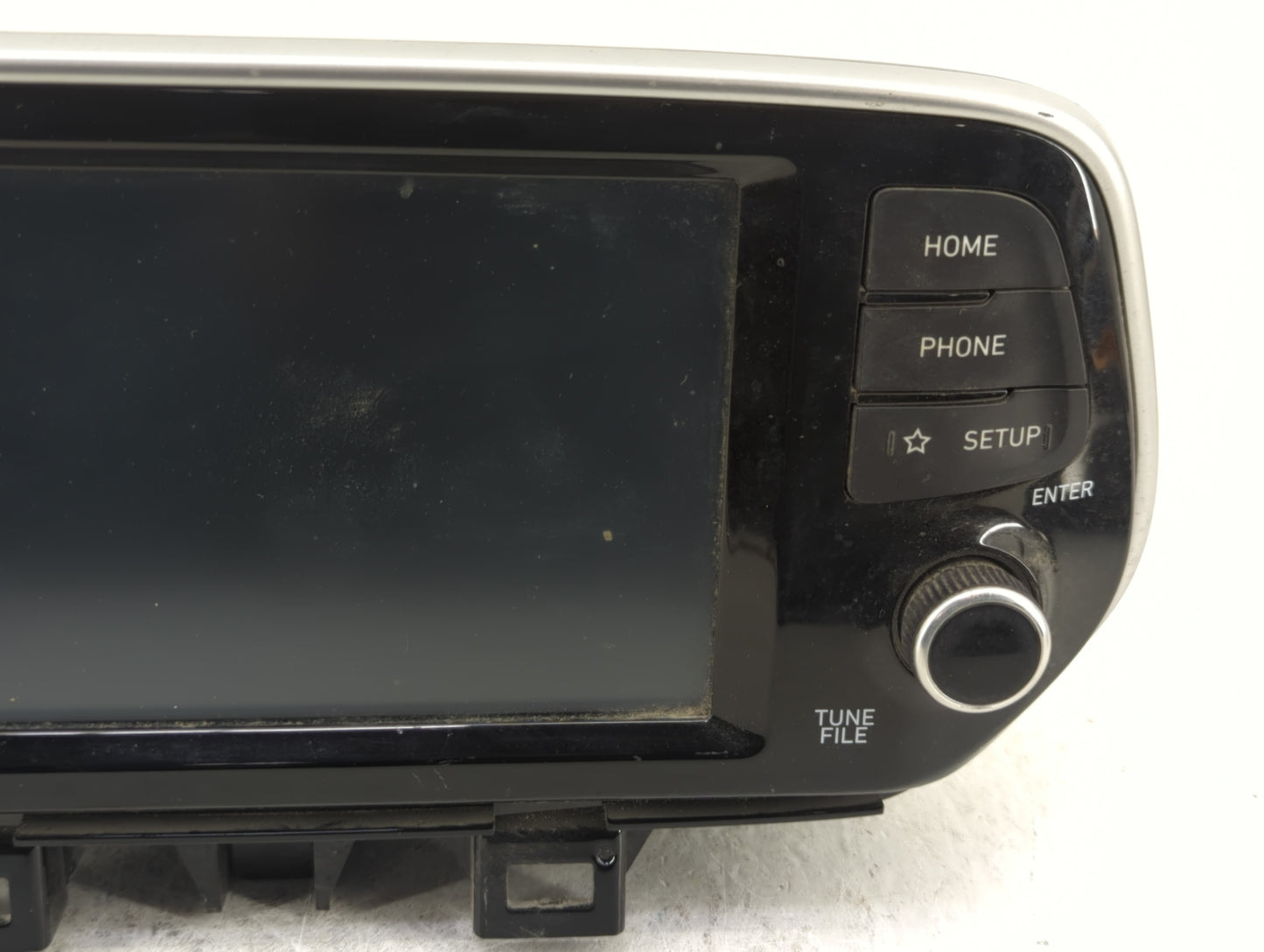 2019-2021 Hyundai Tucson Radio AM FM Cd Player Receiver Replacement P/N:96160D3800ZL5 Fits Fits 2019 2020 2021 OEM Used Auto