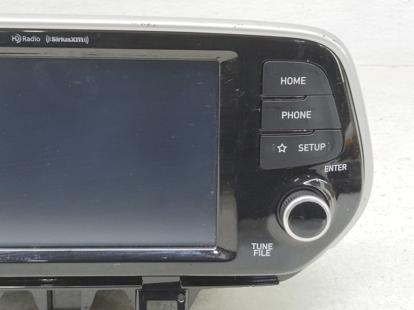 2019-2021 Hyundai Tucson Radio AM FM Cd Player Receiver Replacement P/N:96160D3920ZL5 Fits Fits 2019 2020 2021 OEM Used Auto